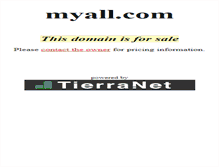 Tablet Screenshot of myall.com